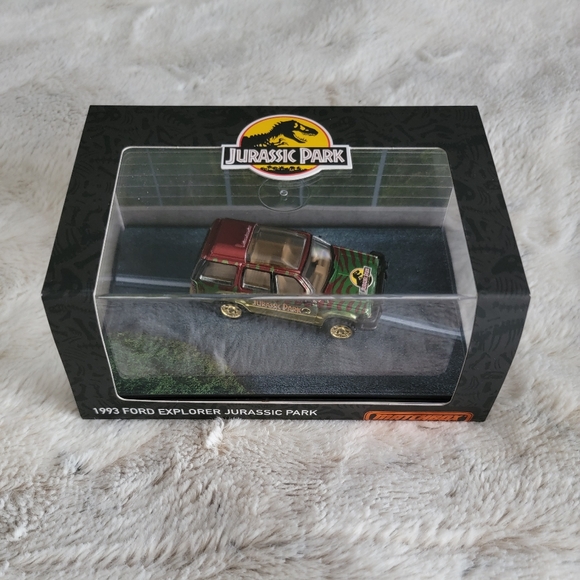 MATCHBOX 1993 FORD EXPLORER JURASSIC PARK Limited Edition Matchbox Collectors - Picture 10 of 16